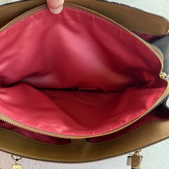 Coach Madison Kimberly Ocelot Print Fabric and Leather - Picture 8 of 13